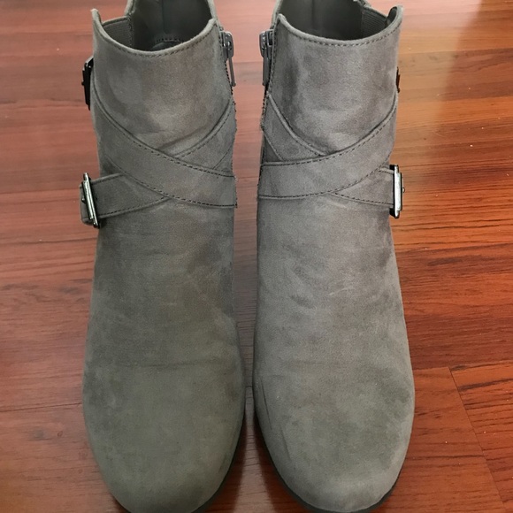 croft & barrow serf women's ortholite wedge ankle boots